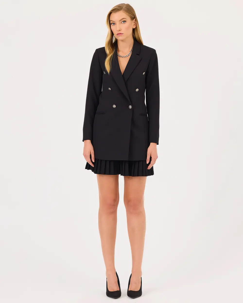 Fileto Cepli  Klasik Blazer Ceket