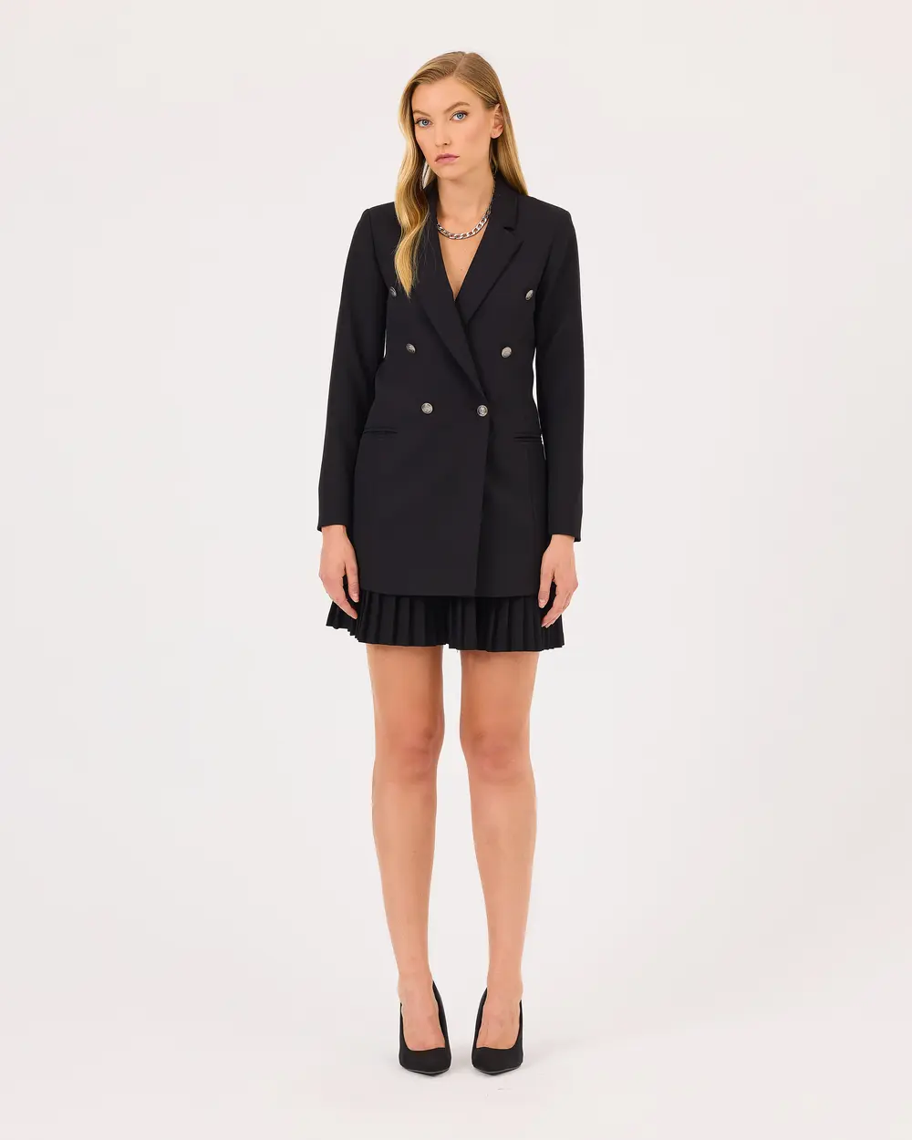 Fileto Cepli  Klasik Blazer Ceket