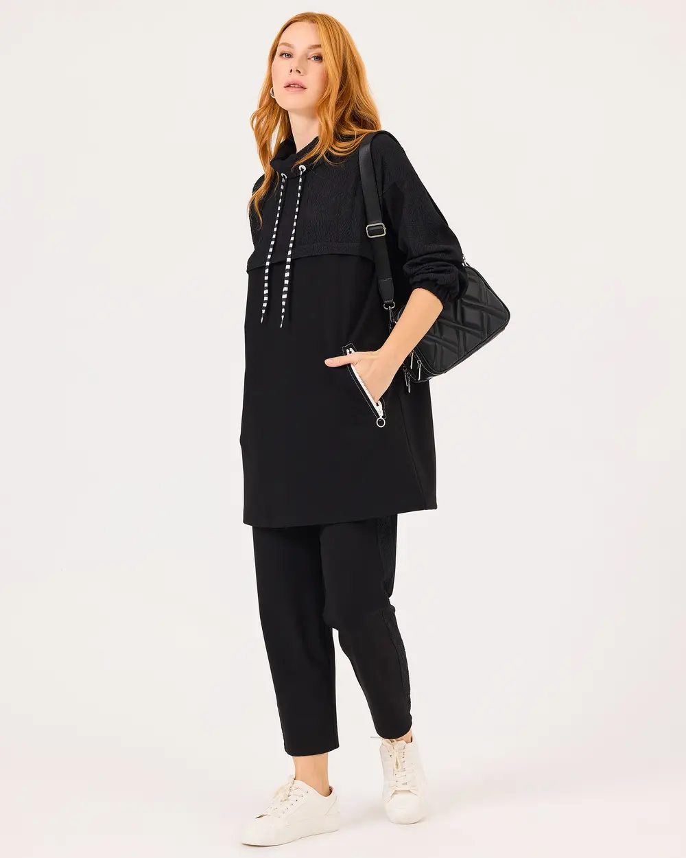 Under Thigh Tunic with Pockets