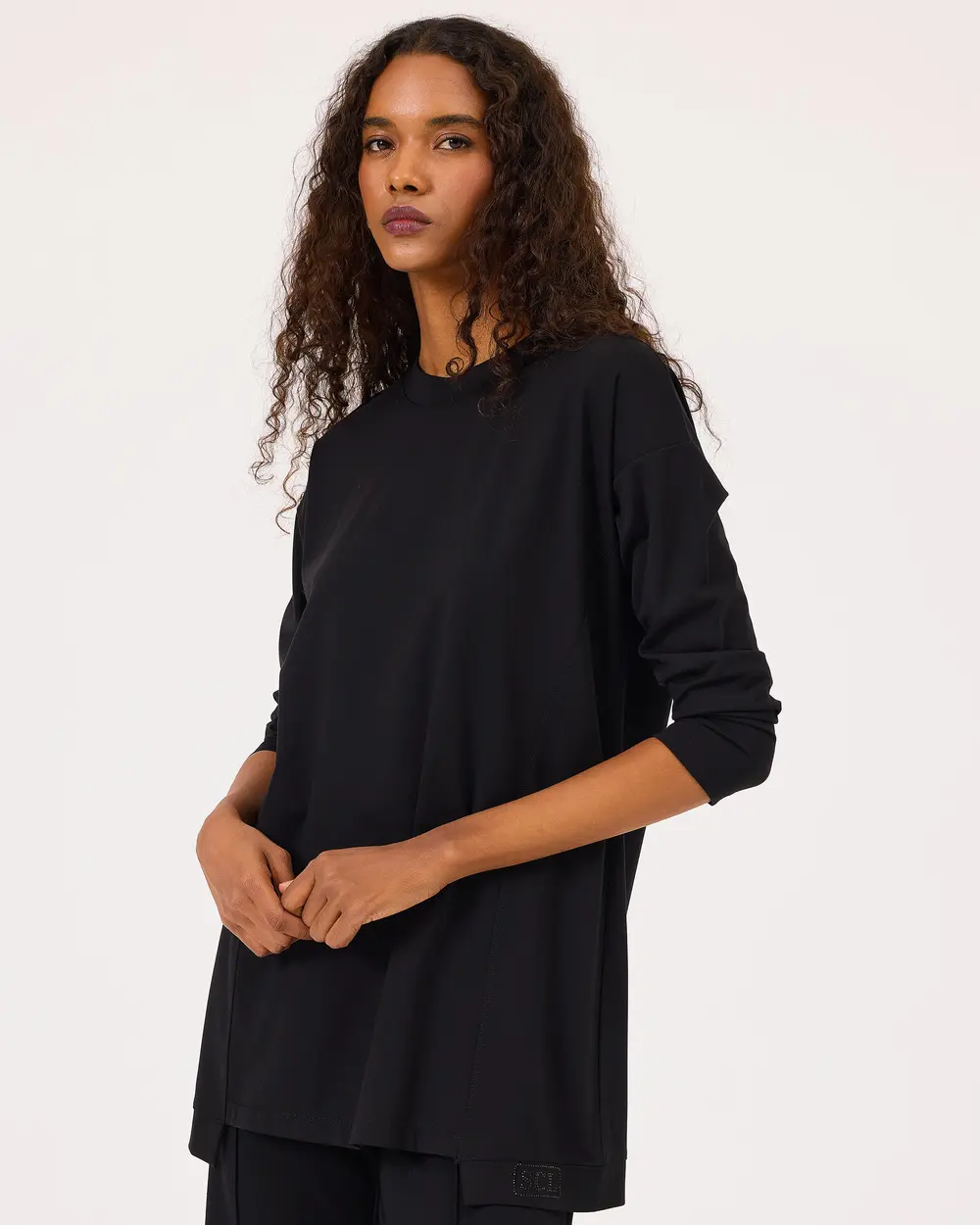 Örme Kumaş Basic Tunik