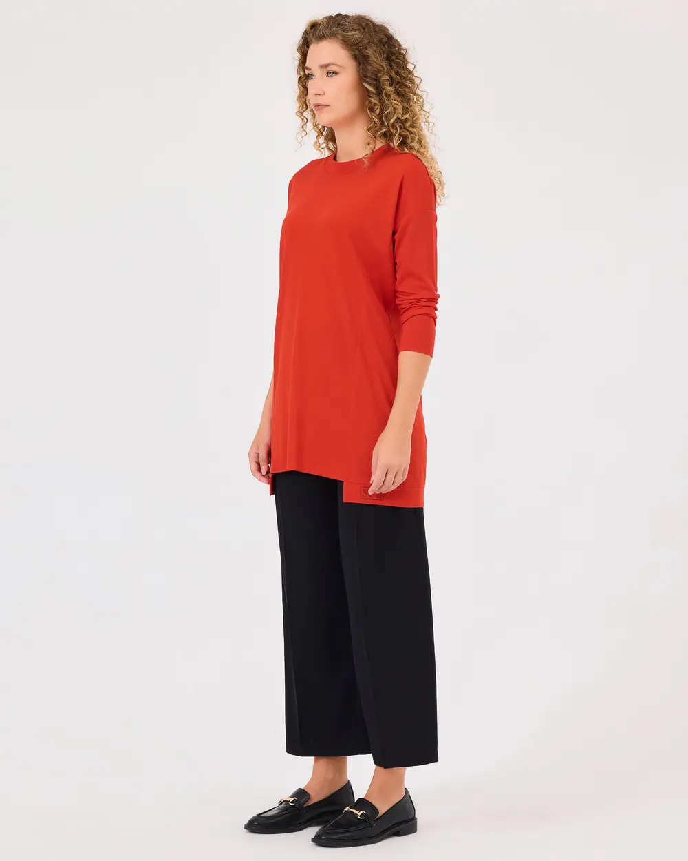 Örme Kumaş Basic Tunik