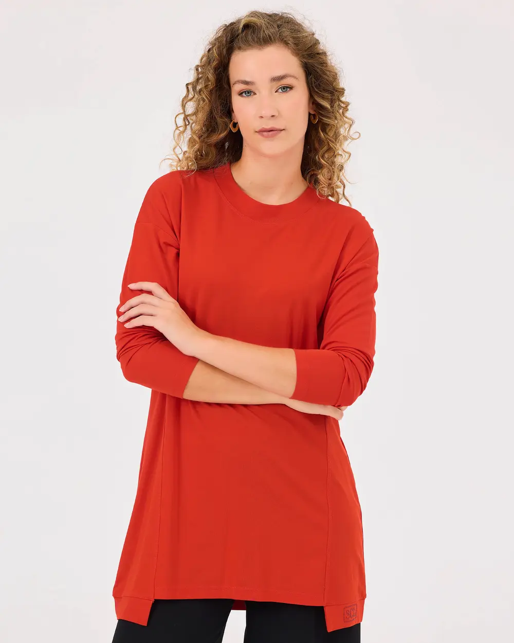 Örme Kumaş Basic Tunik