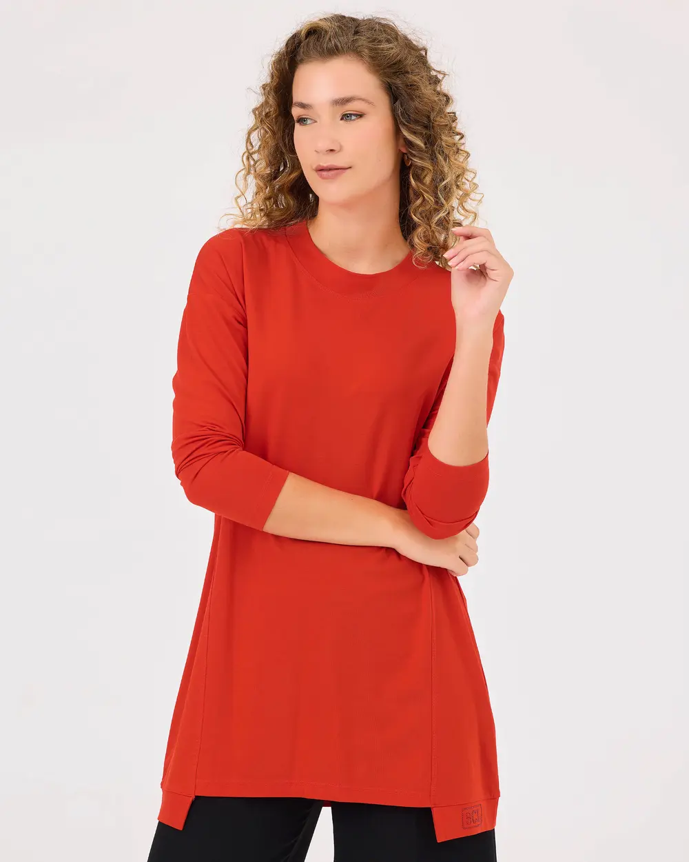 Örme Kumaş Basic Tunik