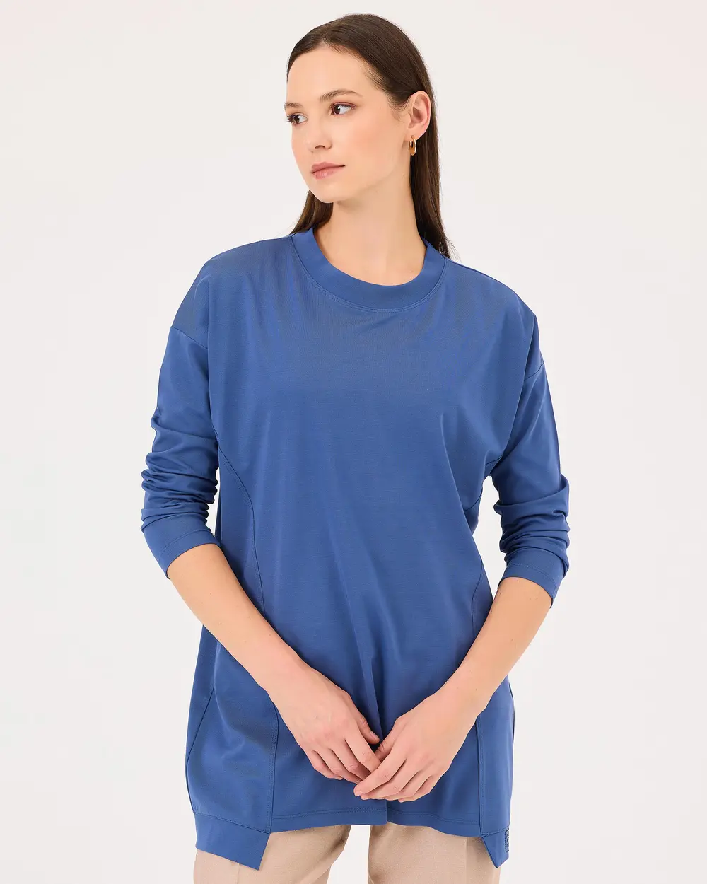 Örme Kumaş Basic Tunik