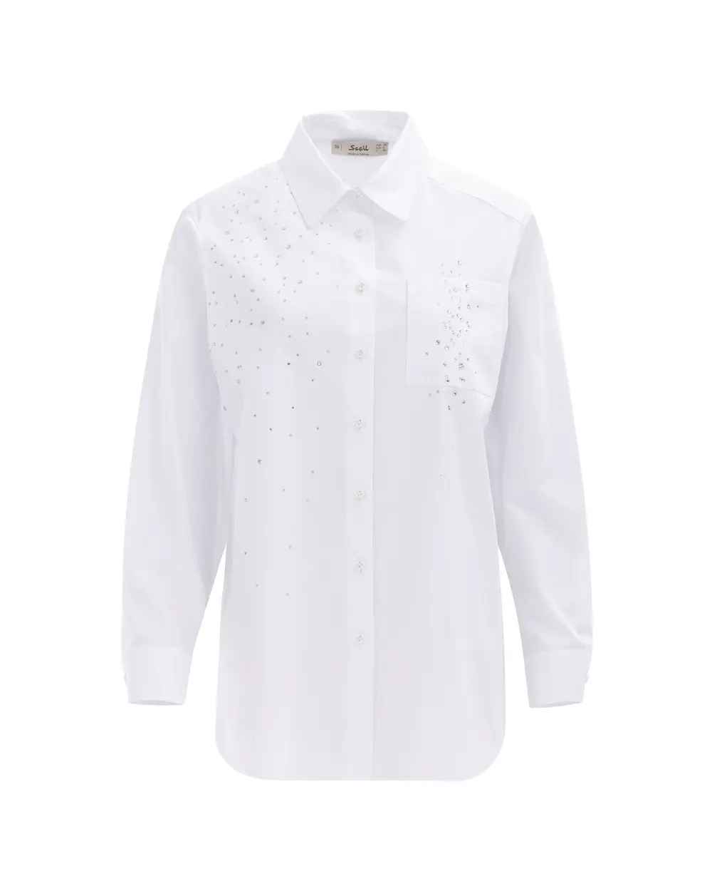 Stone Embroidered Shirt