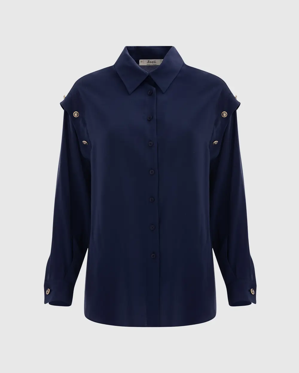 Buttoned Long Sleeve Shirt