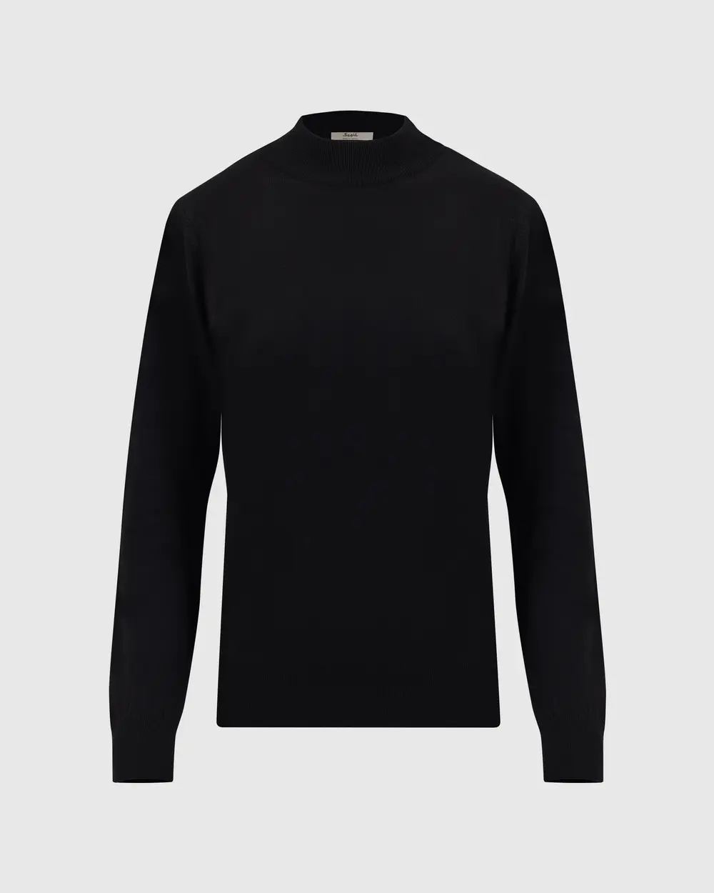 Half Turtleneck Waist Length Sweater