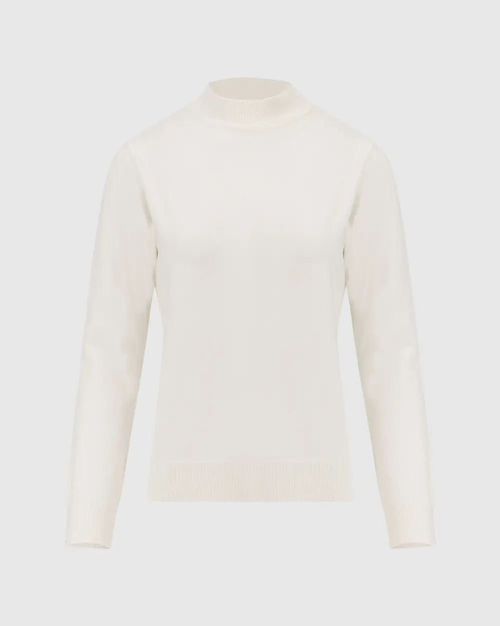 Half Turtleneck Waist Length Sweater