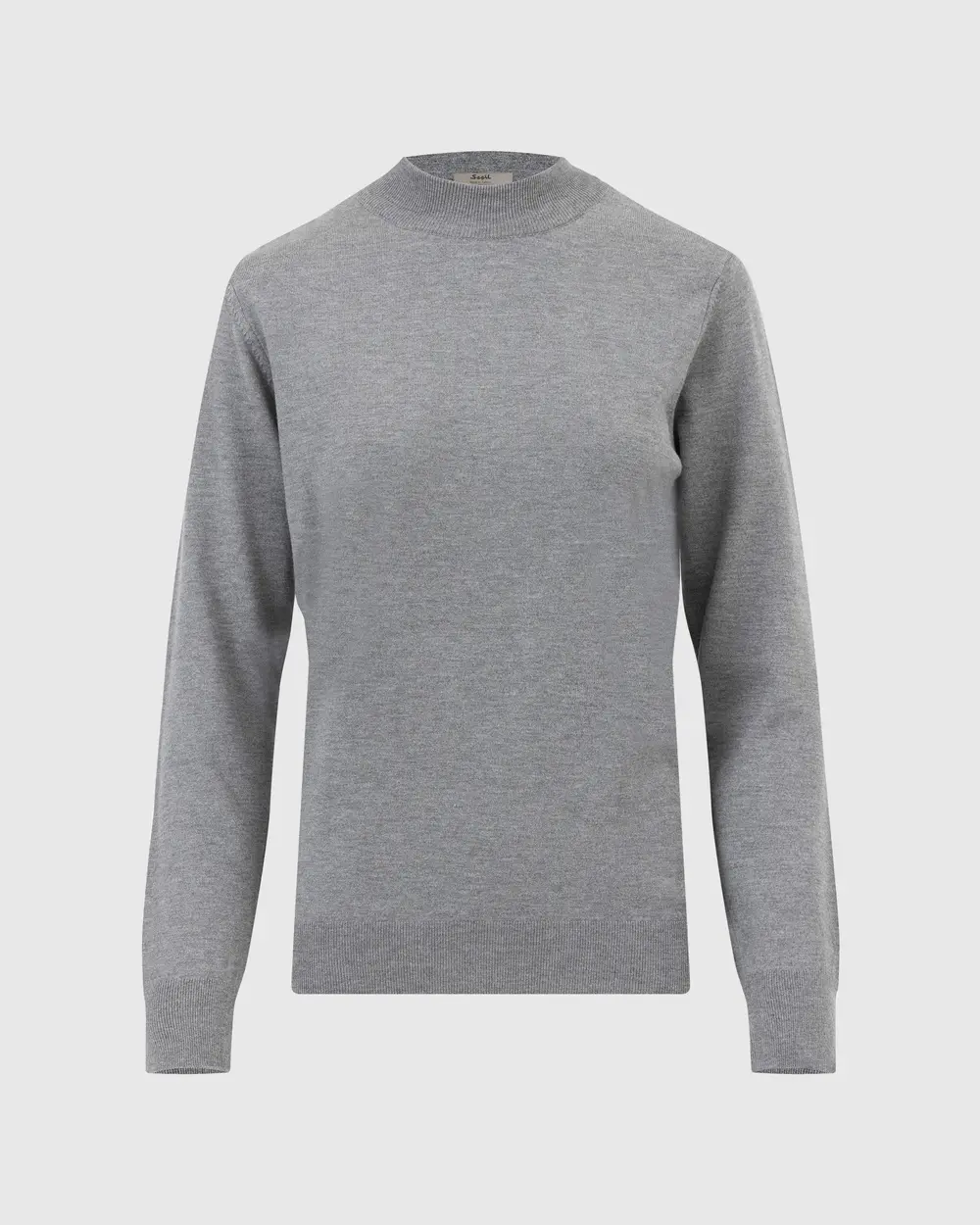 Half Turtleneck Waist Length Sweater