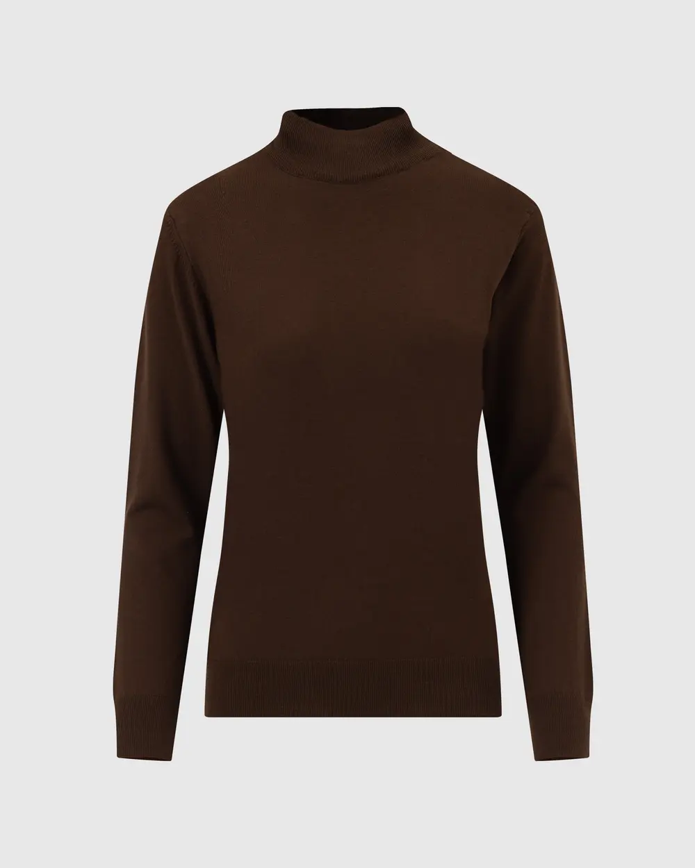 Half Turtleneck Waist Length Sweater