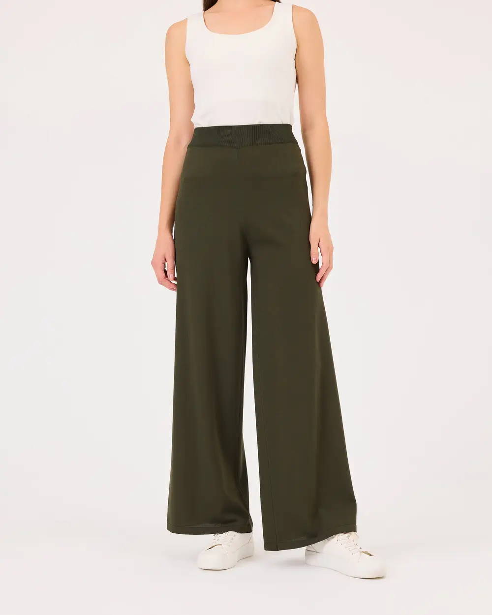 High Waist Wide Leg Pants