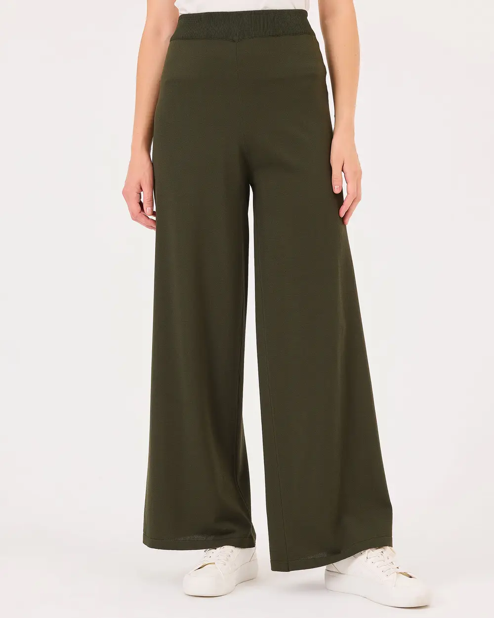 High Waist Wide Leg Pants