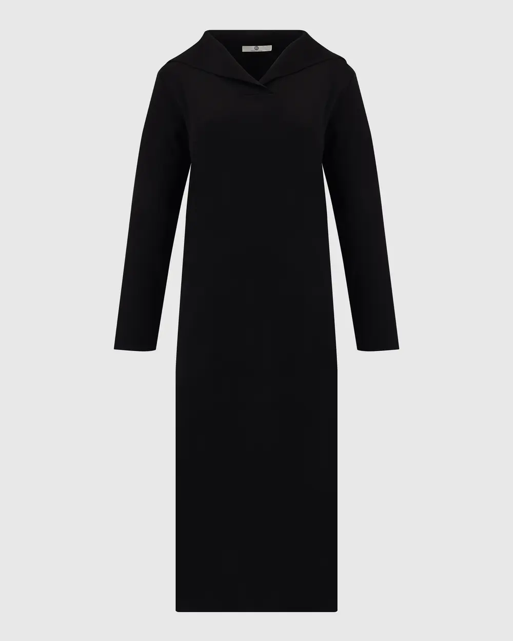 Long Sleeve Midi Length Sweater Dress