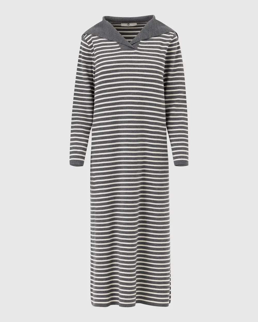 Long Sleeve Midi Length Sweater Dress