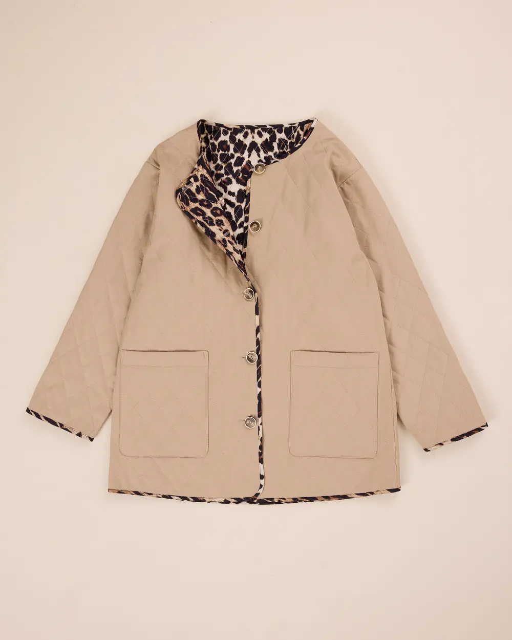 Double Side Pocket Trench Coat