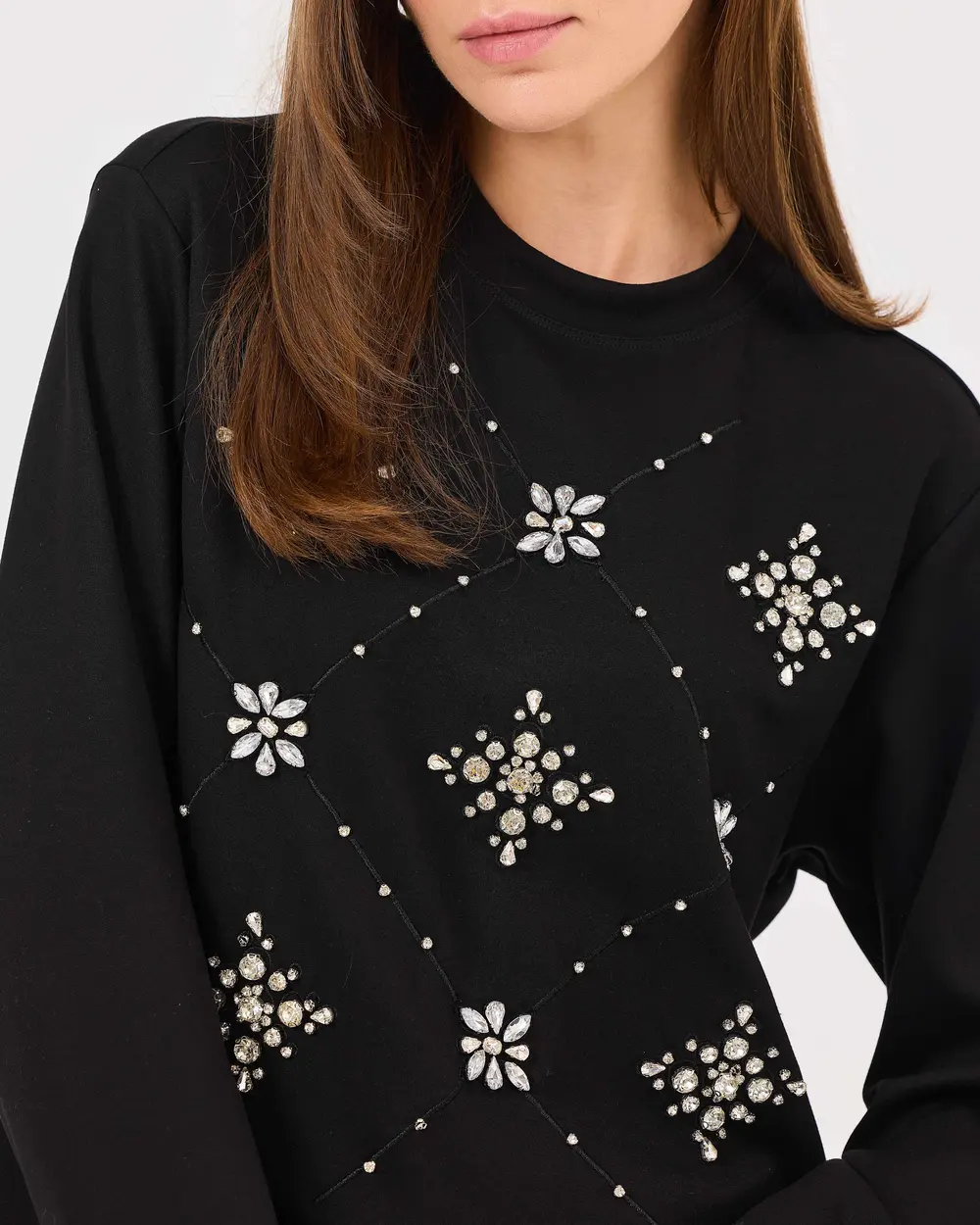 Round Neck Stone Sweatshirt