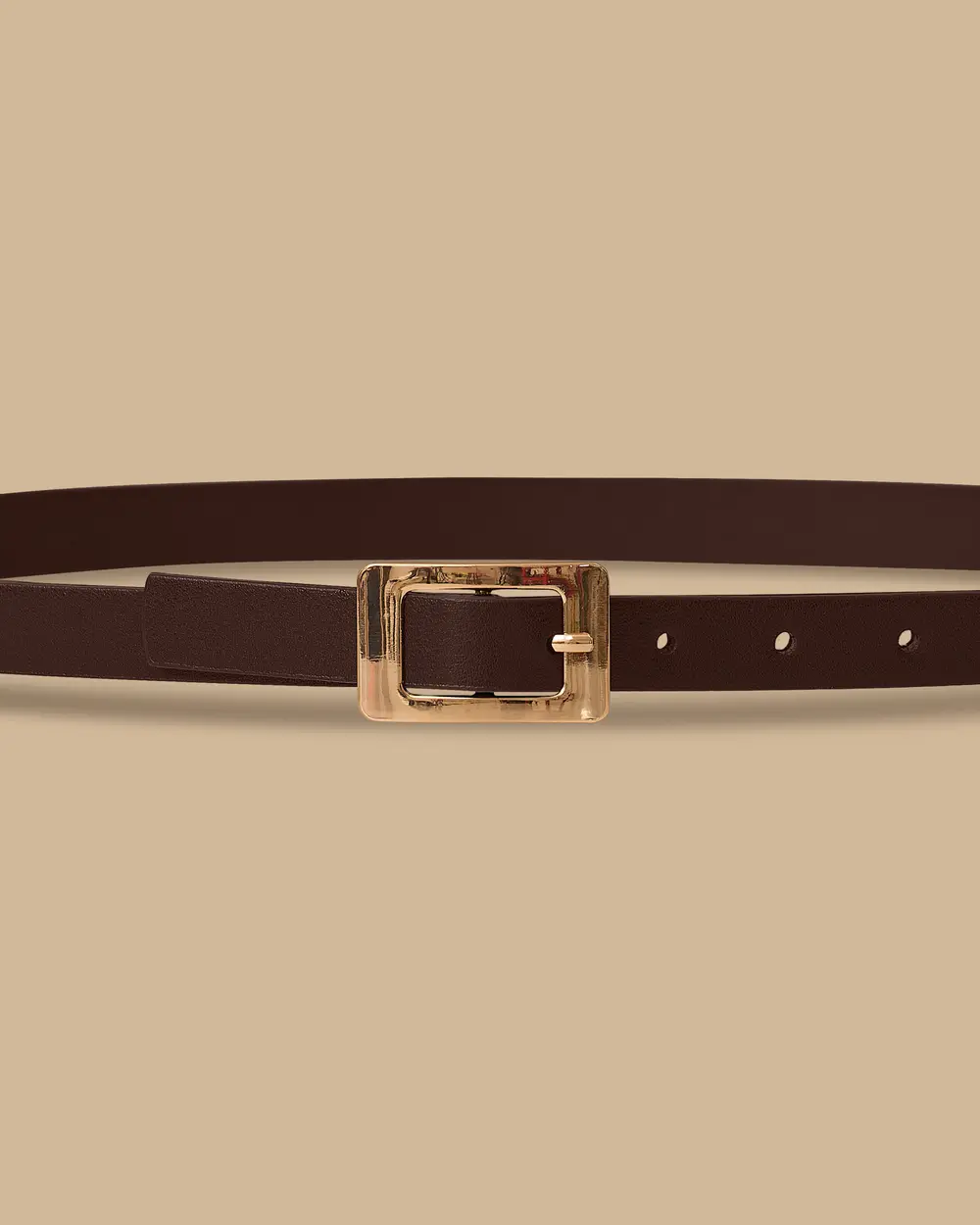 Kare Tokalı İnce Kemer