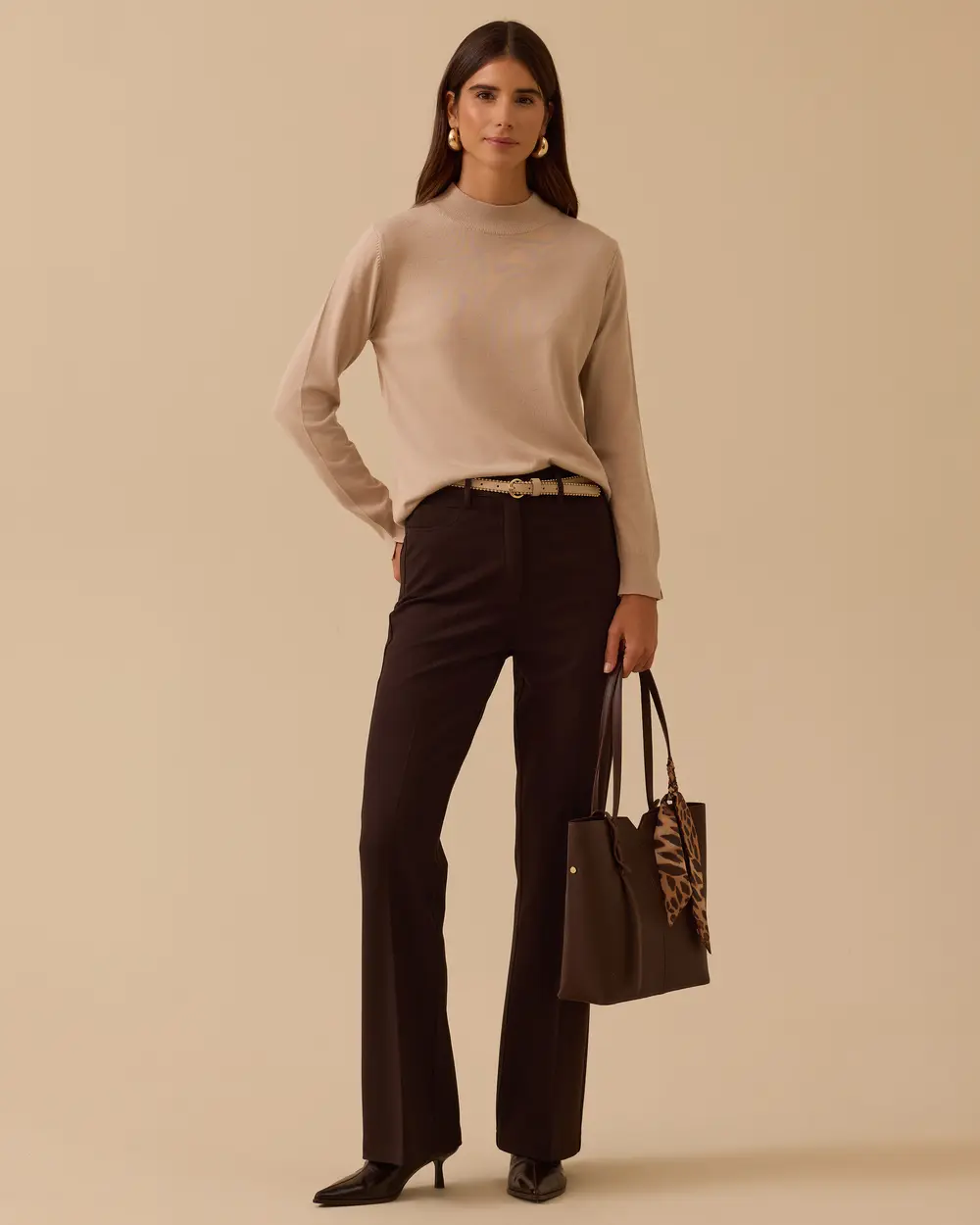 Metal Detaylı Kemer