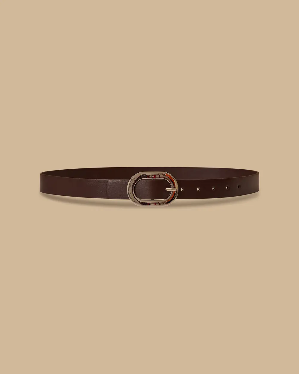 Oval Buckle Belt