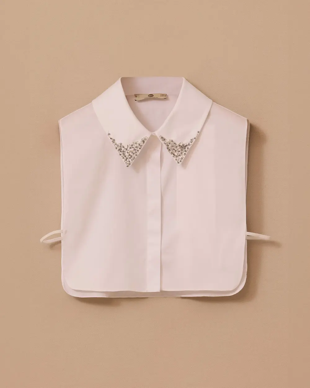 Stone Embroidered Detachable Collar