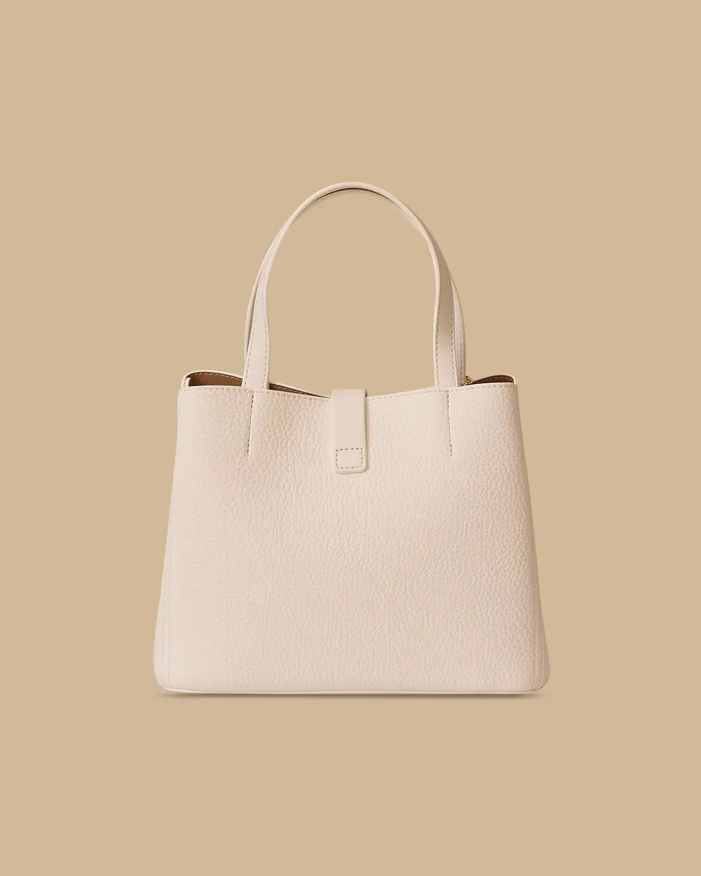 Accessorized Buckle Bag