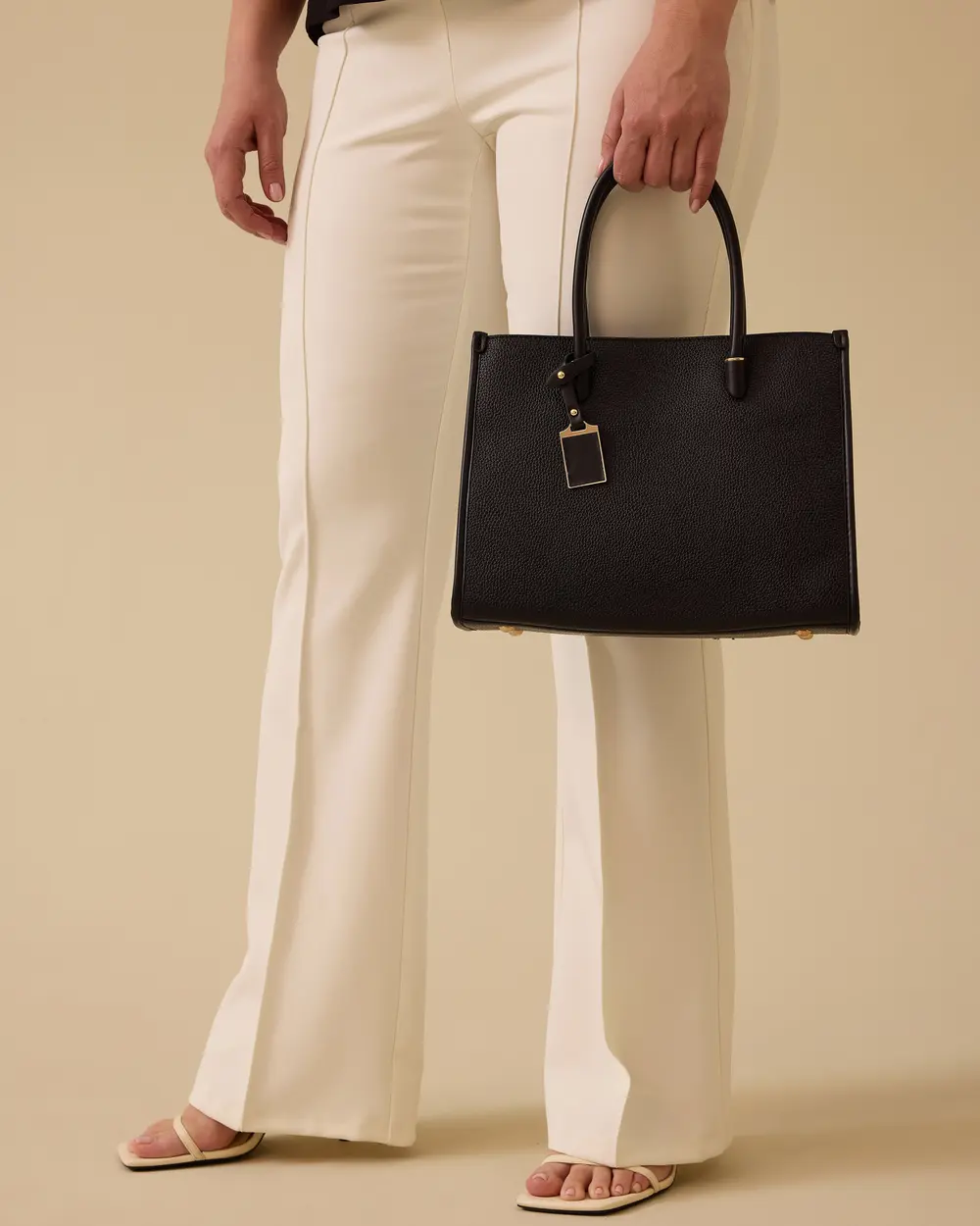 Faux Leather Shoulder Bag