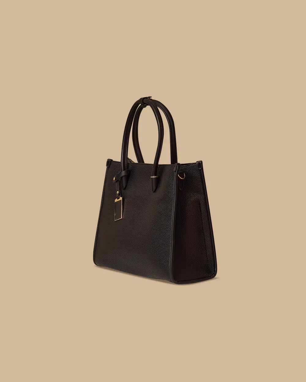 Faux Leather Shoulder Bag