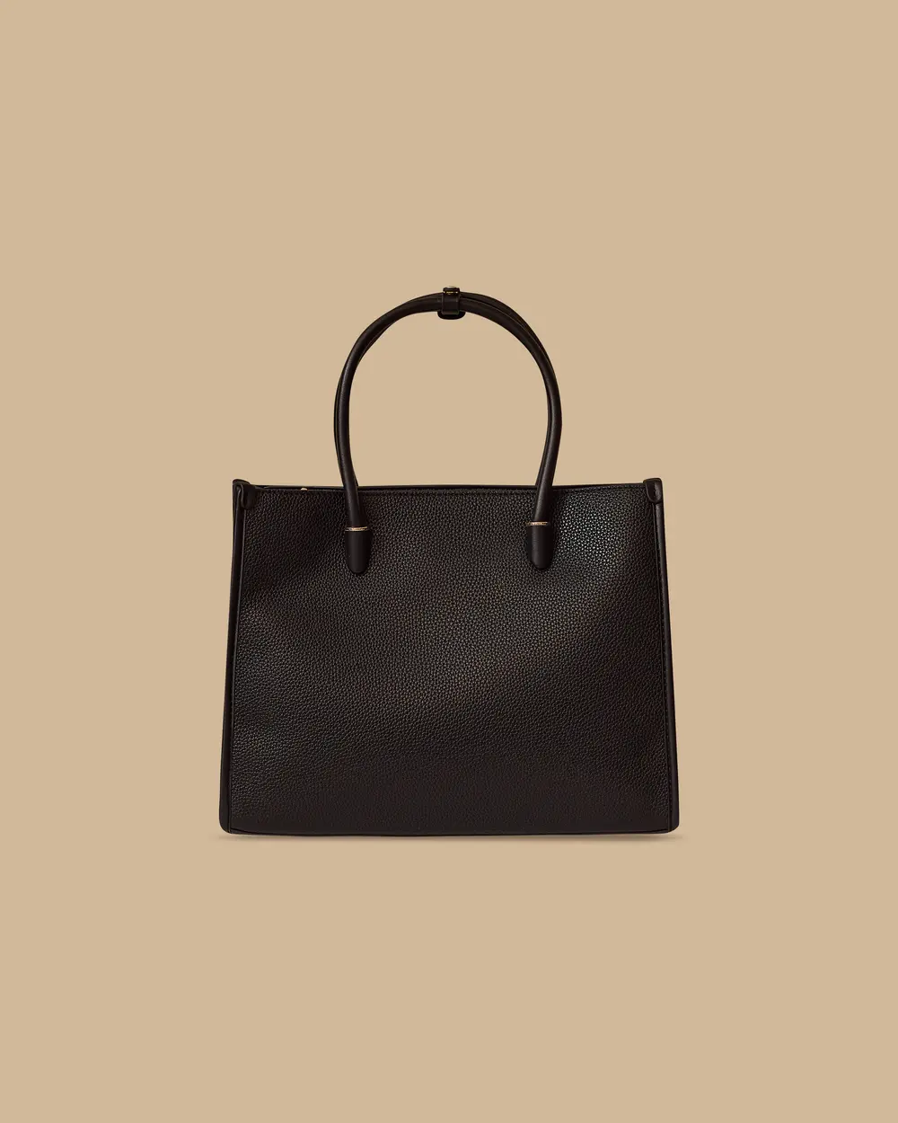Faux Leather Shoulder Bag
