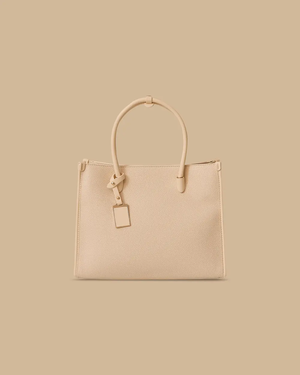 Faux Leather Shoulder Bag