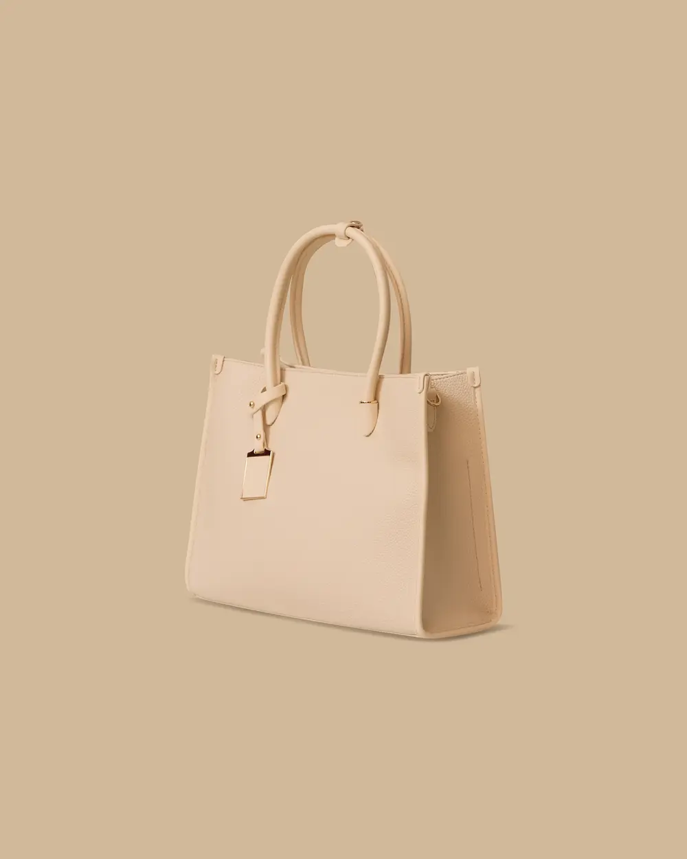 Faux Leather Shoulder Bag