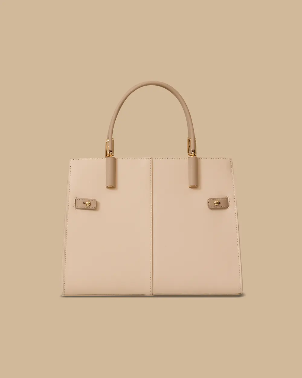 Faux Leather Classic Shoulder Bag