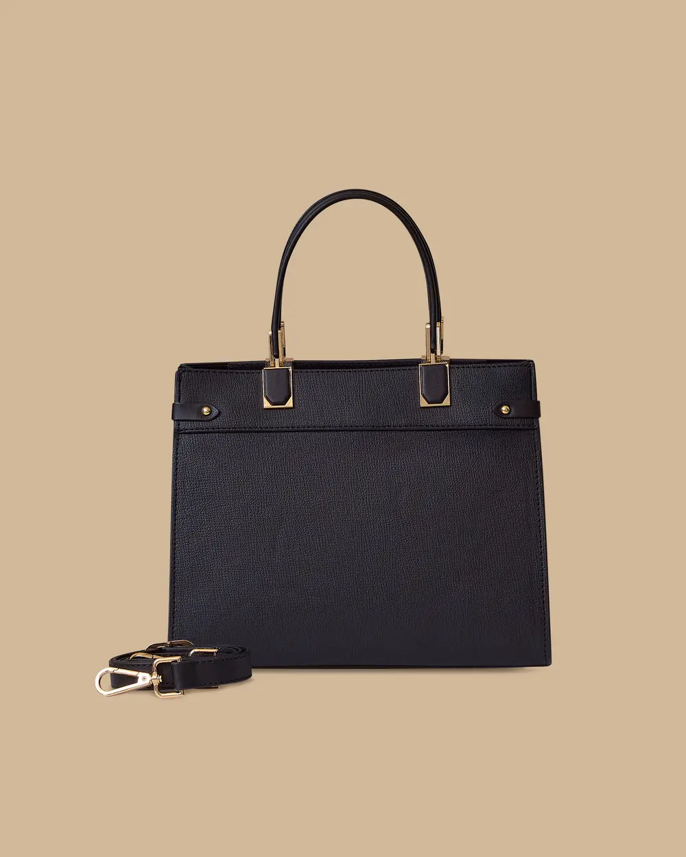 Fermuarlı Suni Deri Çanta