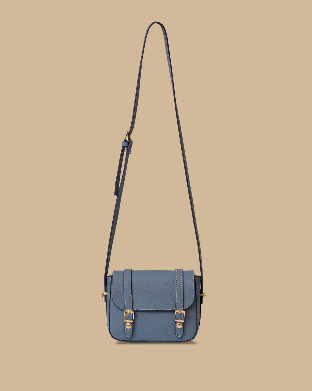 Crossbody Bag with Buckle
