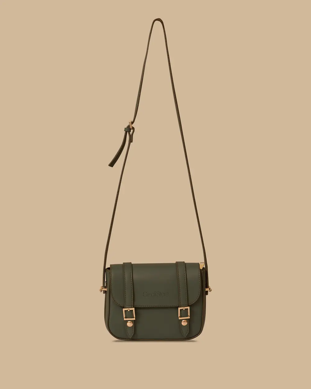 Tokalı Çapraz Askılı Çanta