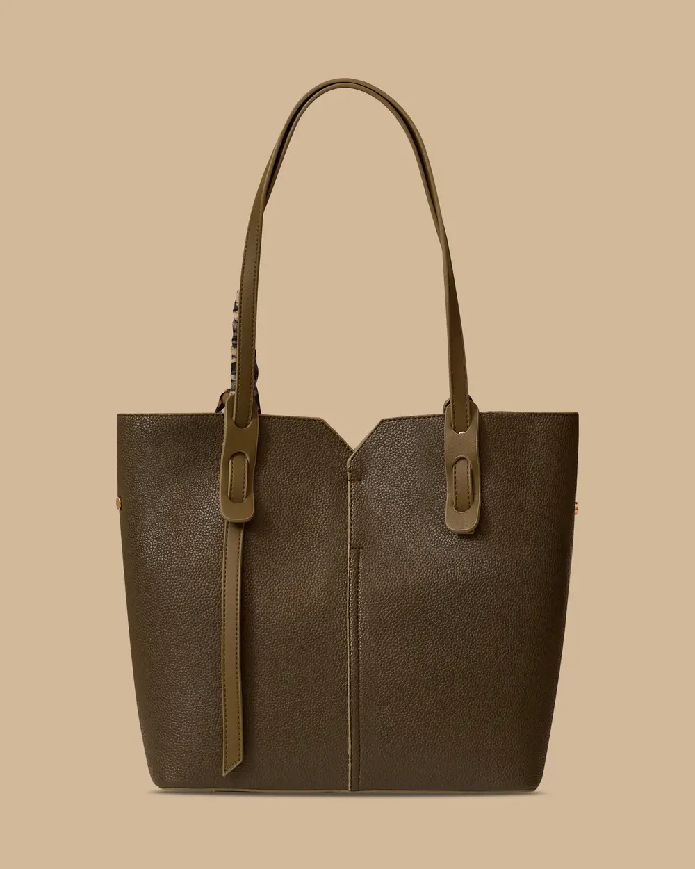 Fular Detaylı Omuz Çantası