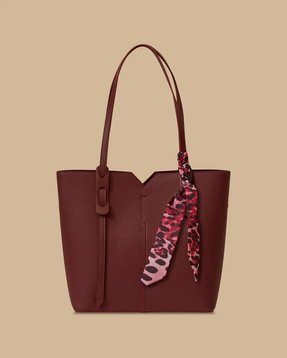 Fular Detaylı Omuz Çantası