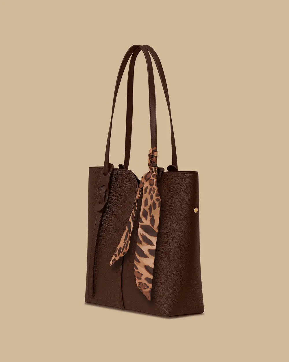 Fular Detaylı Omuz Çantası