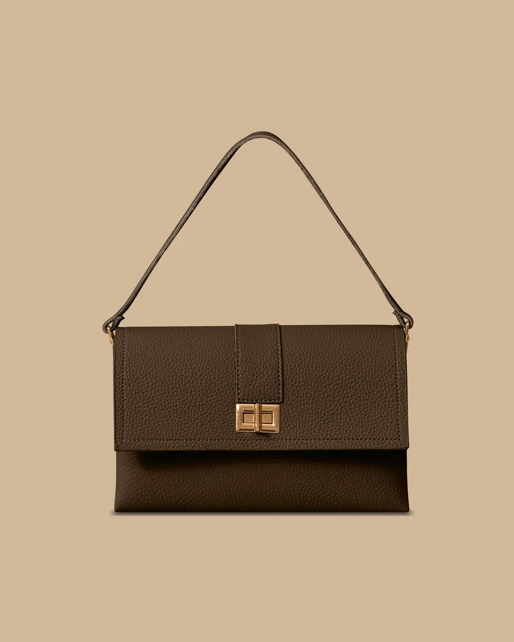 Gold Tokalı Omuz Çantası