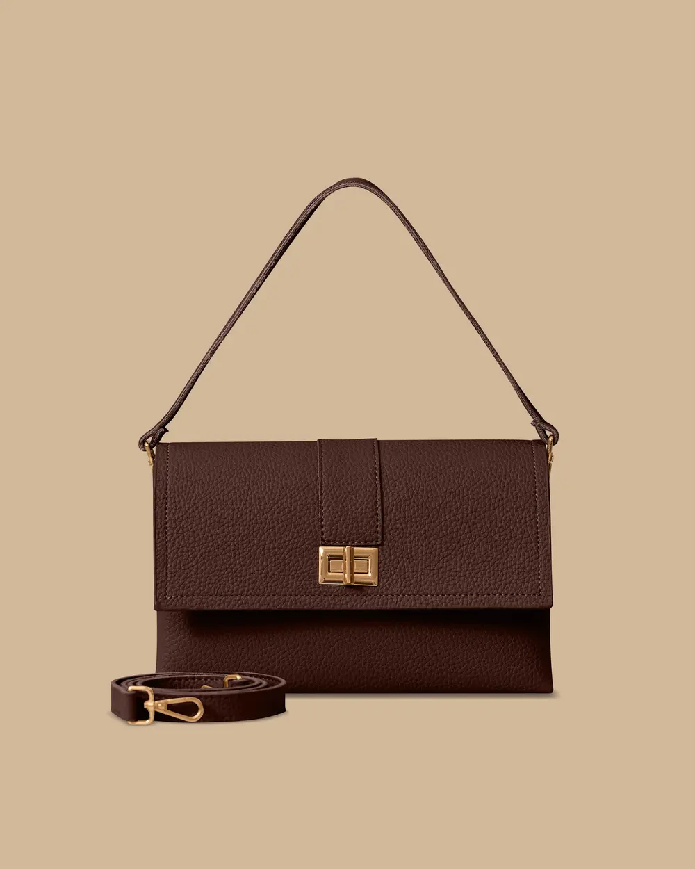 Gold Tokalı Omuz Çantası