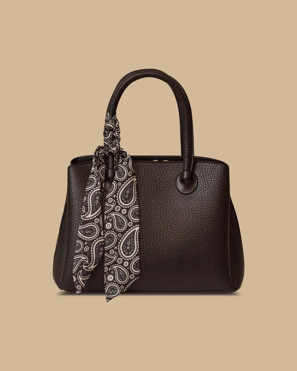Fular Detaylı El Çantası