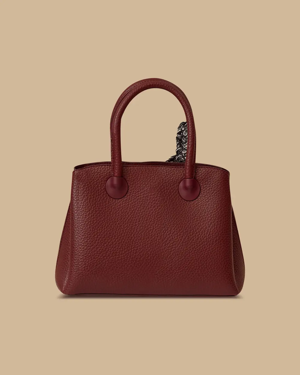 Fular Detaylı El Çantası