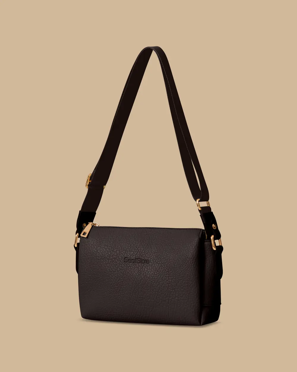 Fermuarlı Omuz Çantası