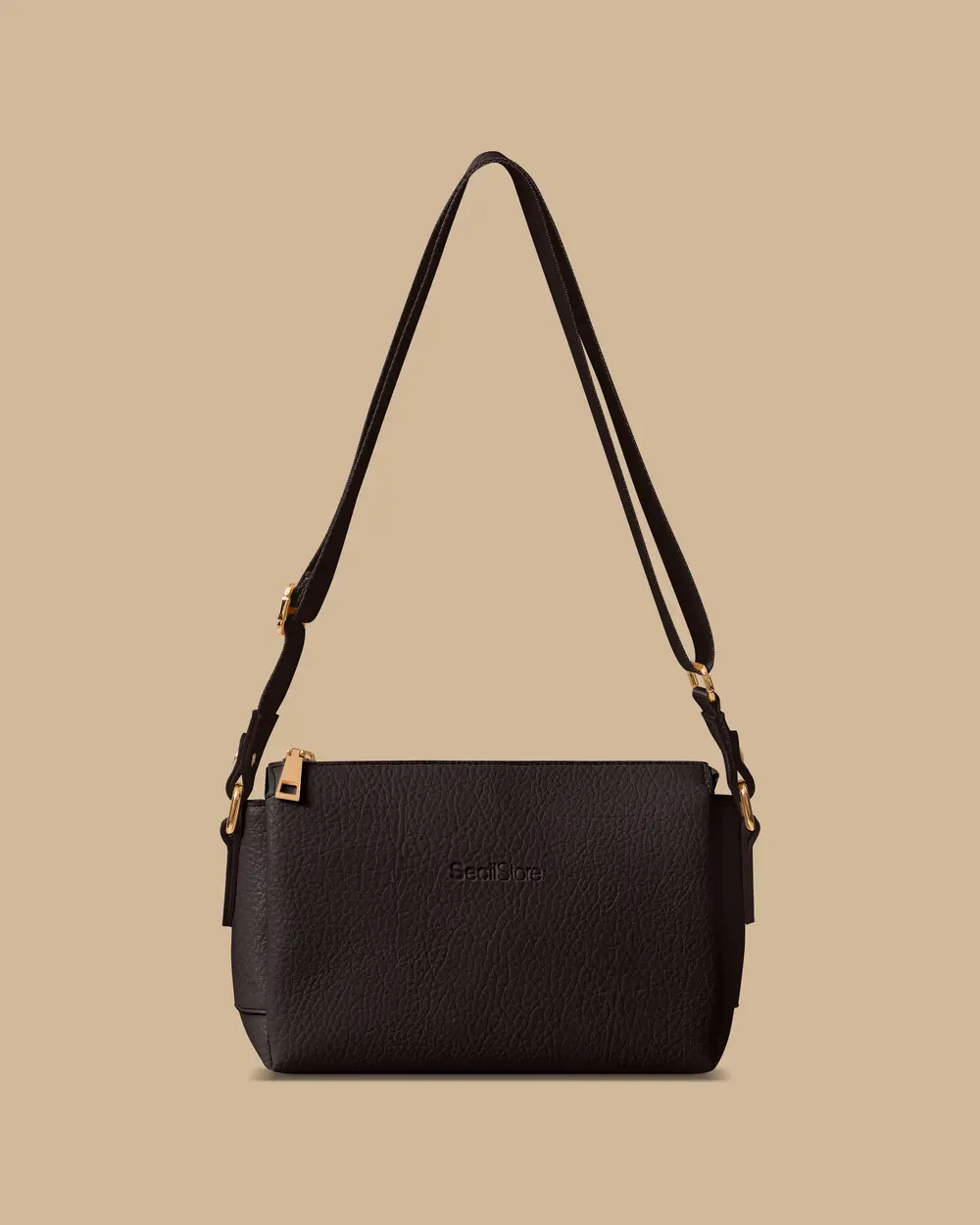 Fermuarlı Omuz Çantası