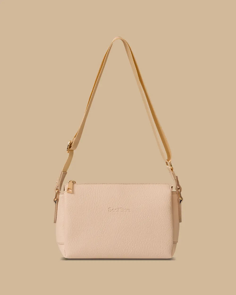 Fermuarlı Omuz Çantası