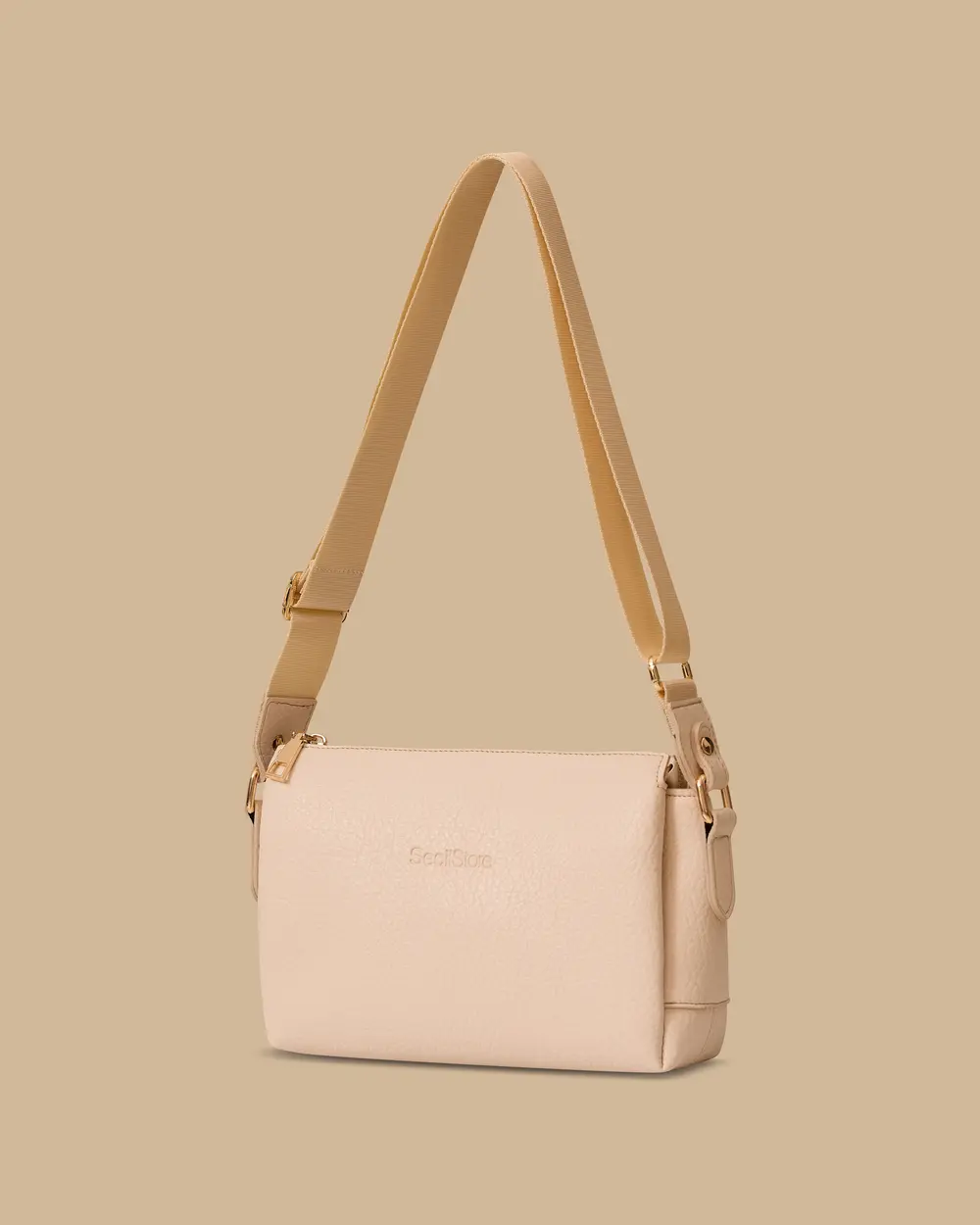 Fermuarlı Omuz Çantası