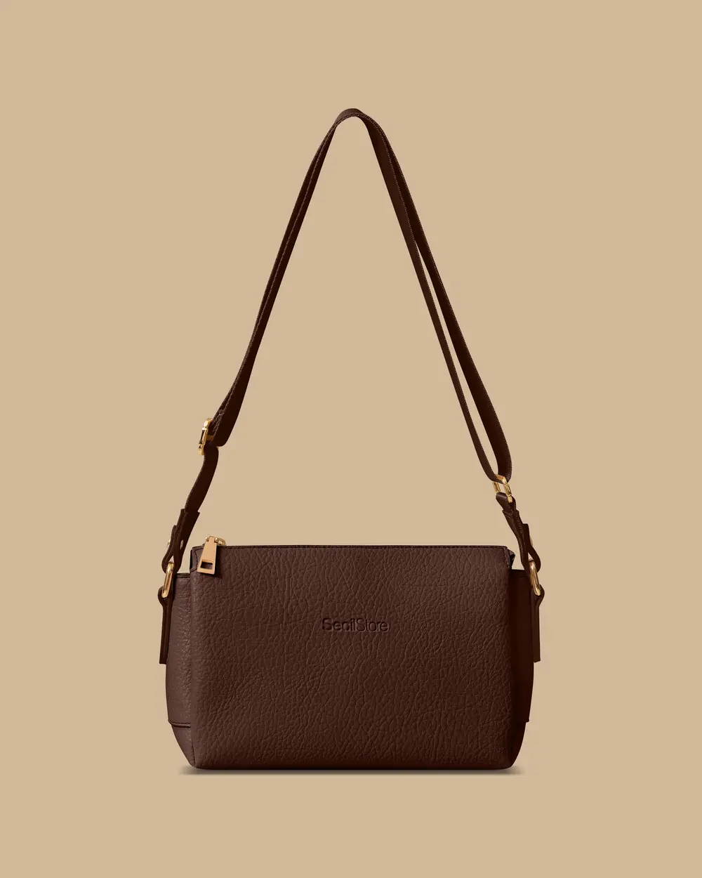 Fermuarlı Omuz Çantası