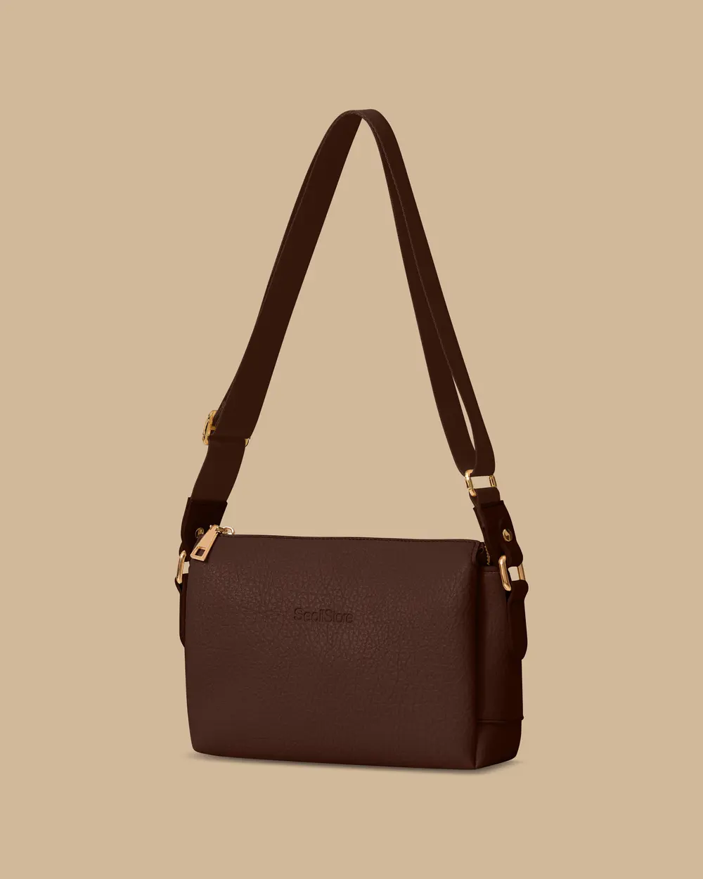 Fermuarlı Omuz Çantası