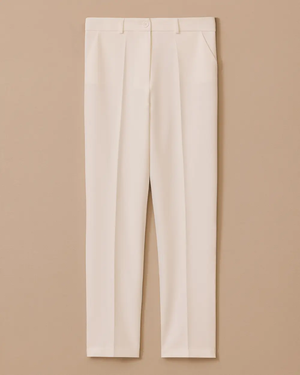 Buttoned Ankle Length Pants