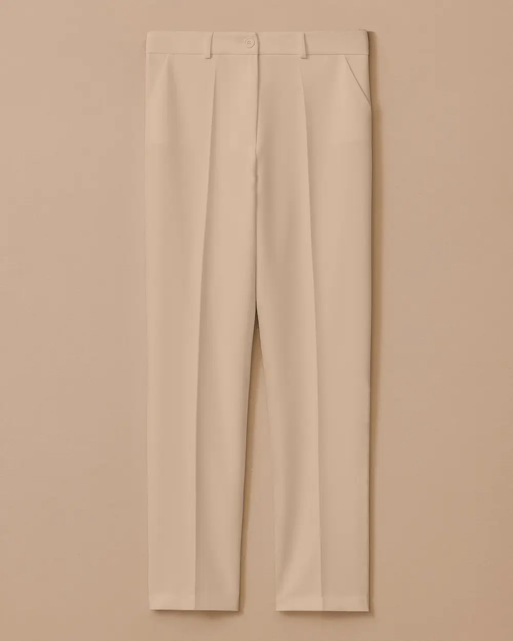 Buttoned Ankle Length Pants
