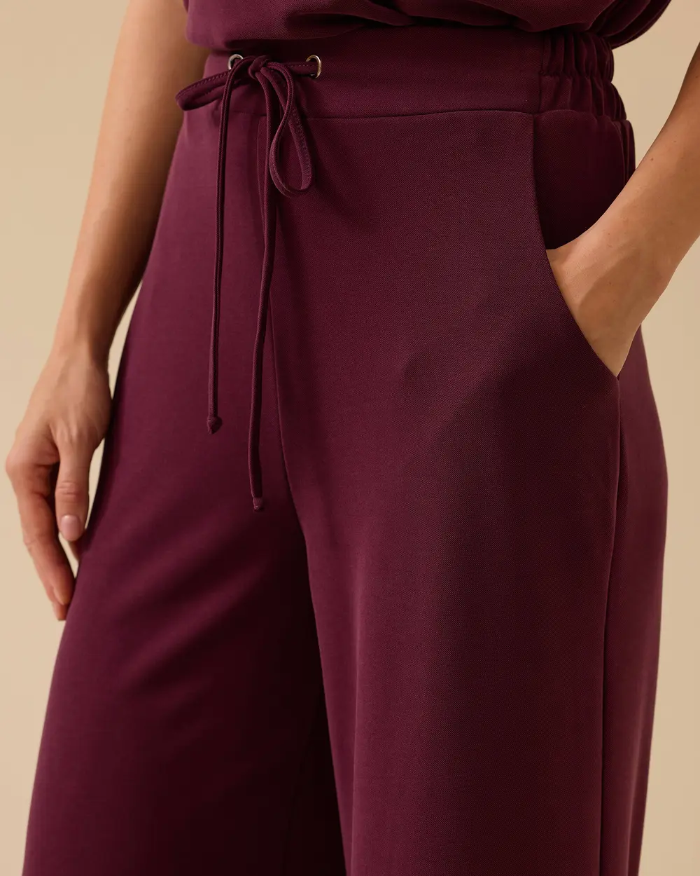 Wide Leg Relaxed Fit Pants